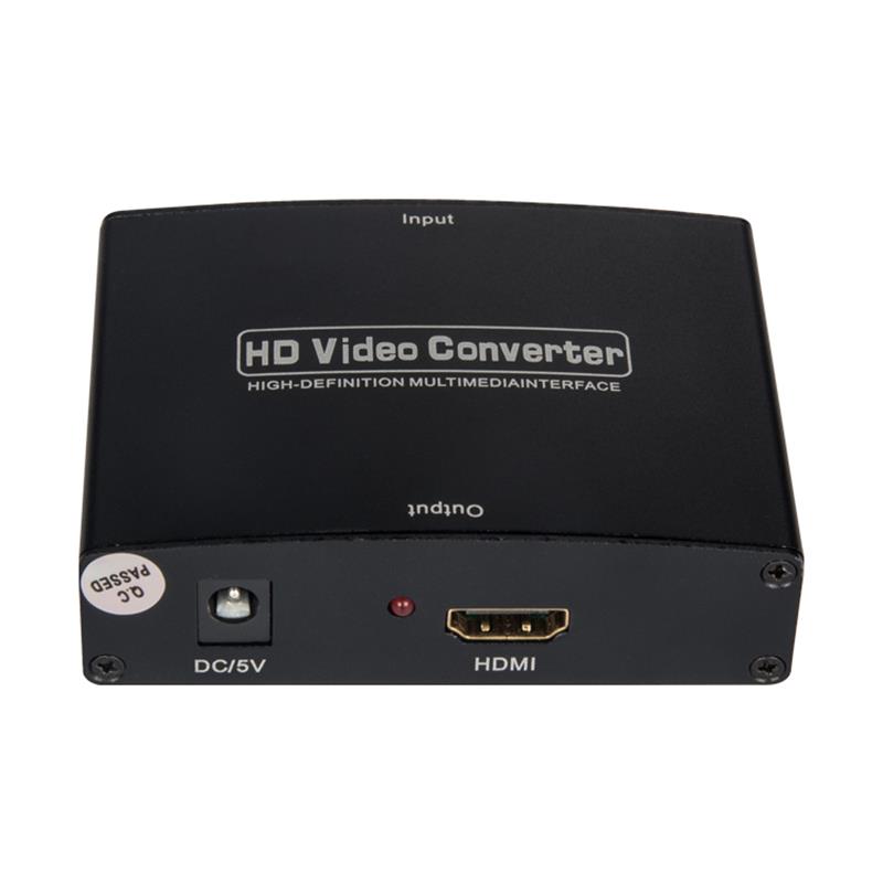 Convertisseur audio VGA + R \/ L vers HDMI 1080P