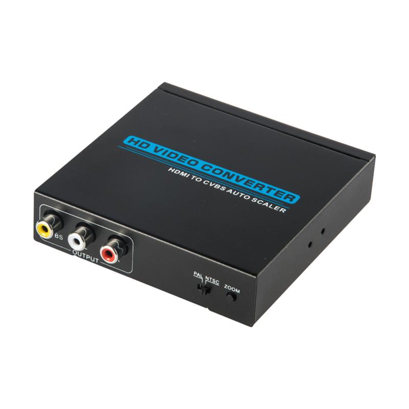 Convertisseur HDMI vers AV \/ CVBS de haute qualité Auto Scaler 1080P